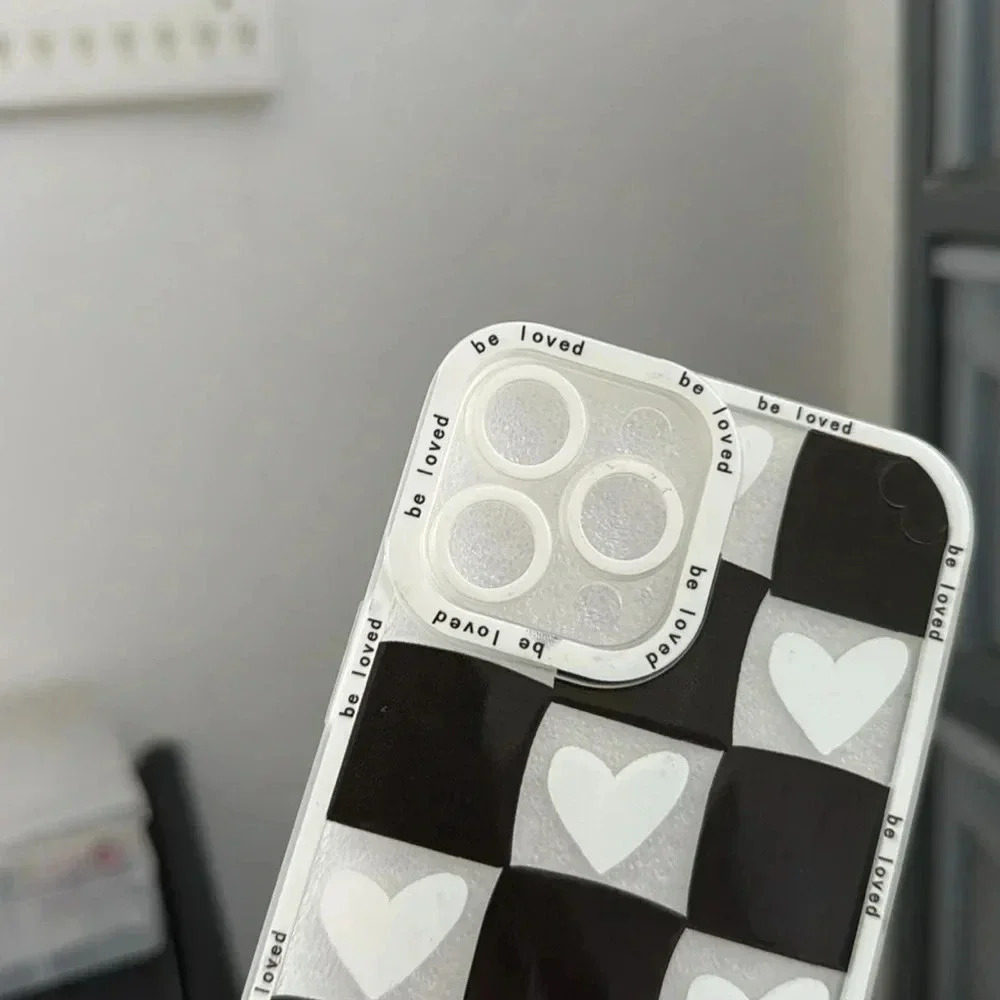 Loved Chekered Cover | IPhone 13 Pro Max - Picture 2 of 6